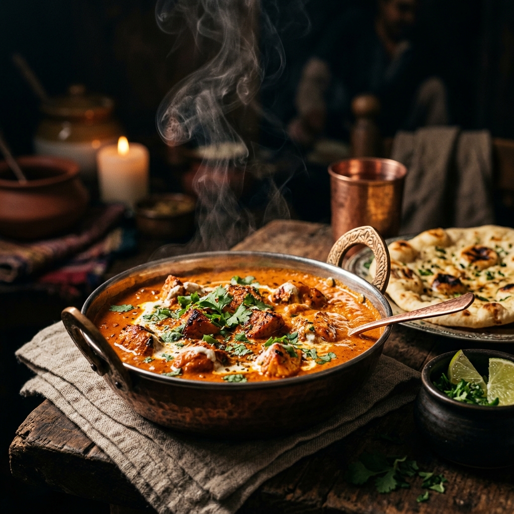 Delicious Chicken Tikka Masala Indian Food